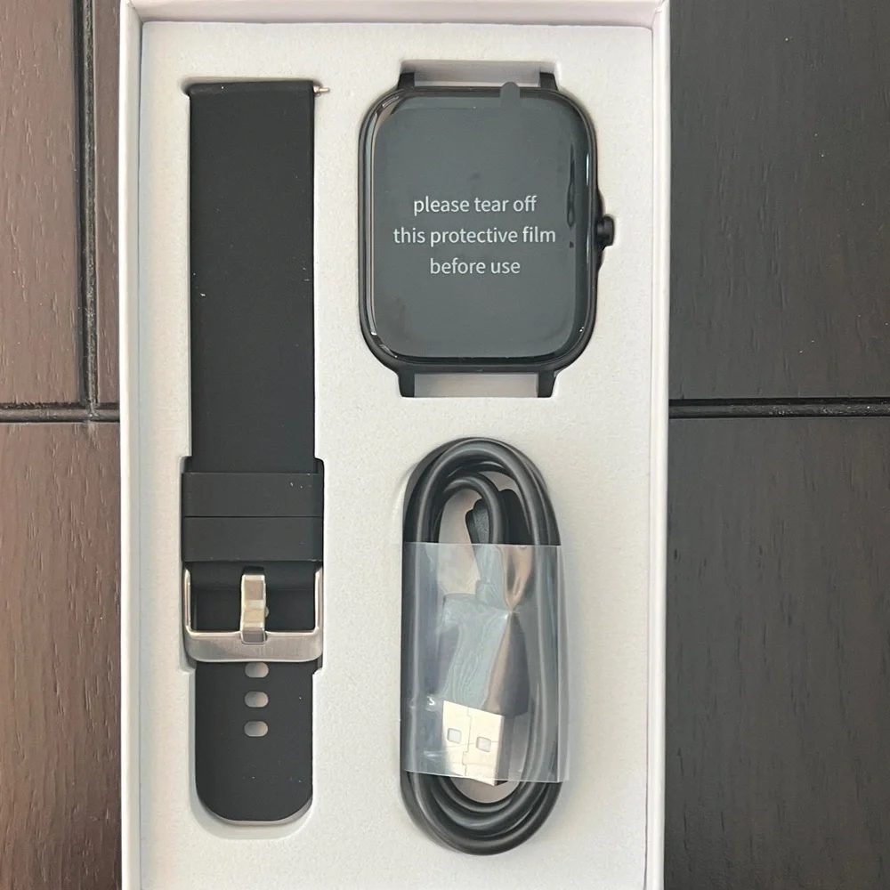 Smart Fitness Watch - Black